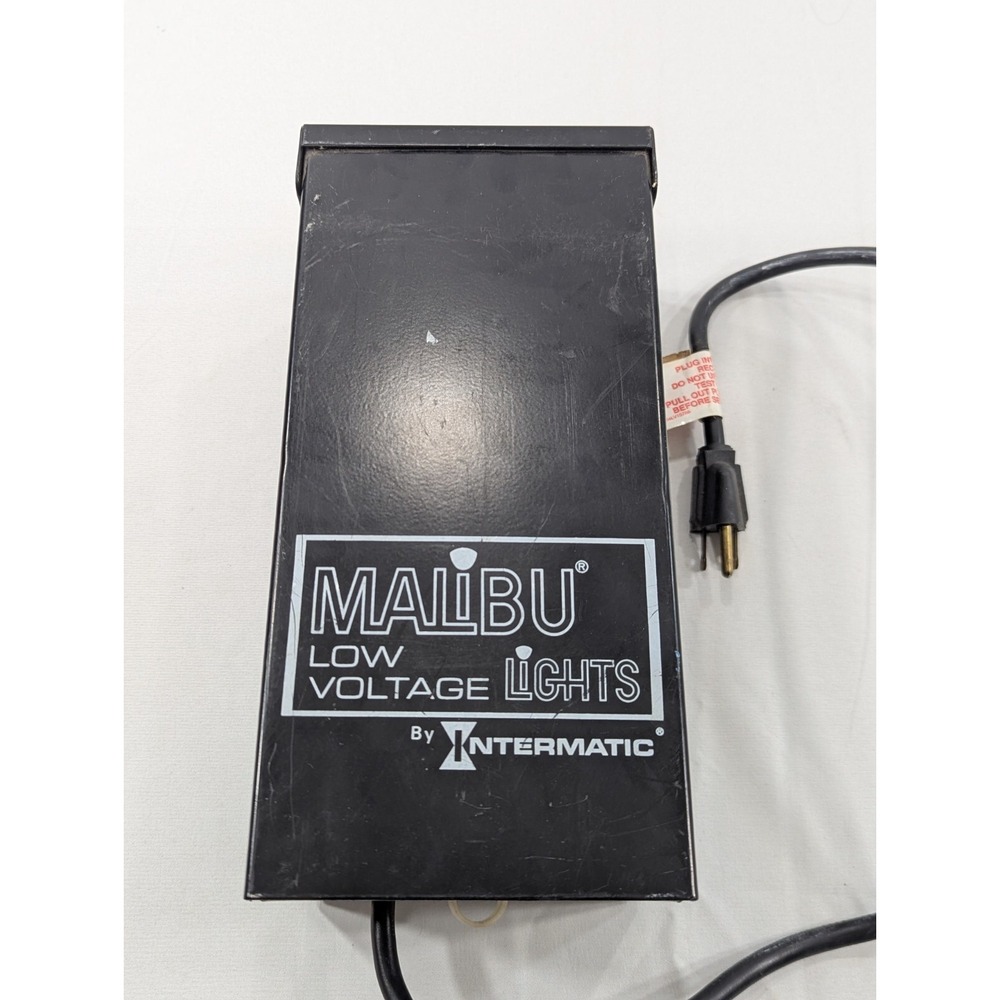 MALIBU Intermatic ML300TW Low Volt Transformer‎ Landscape Lighting Timer- Tested - Picture 5 of 6